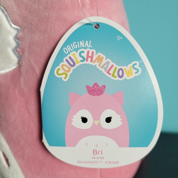 Bri Owl Squishmallow - Picture 3 of 3